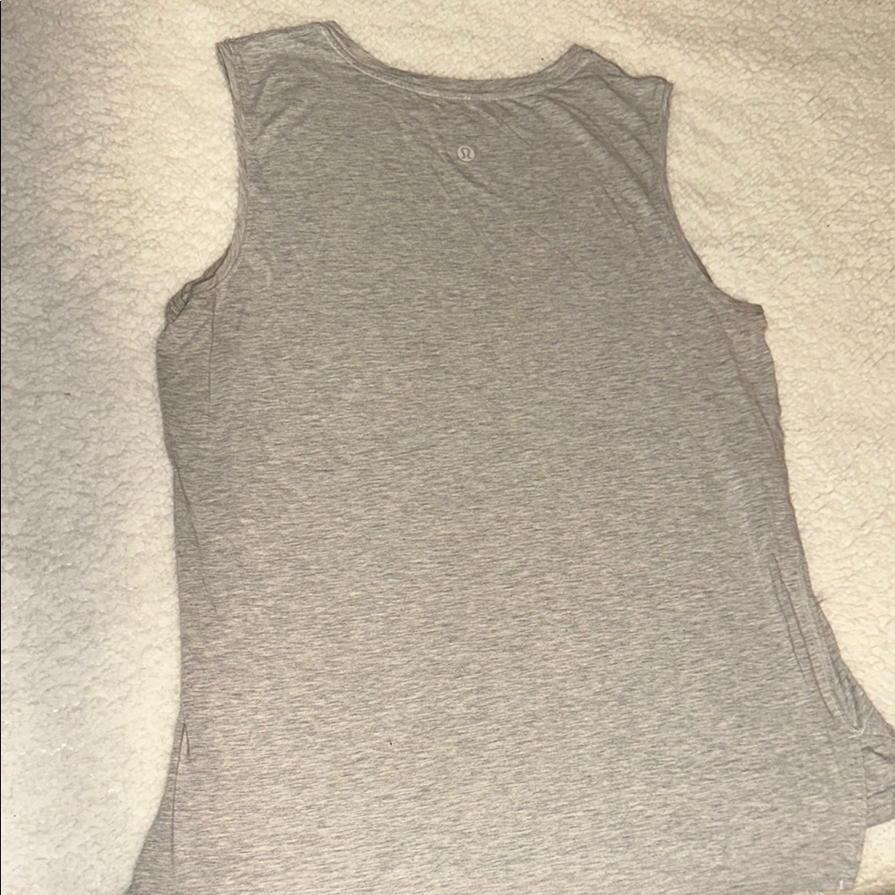 lululemon athletica Women's Gray Sleeveless Top